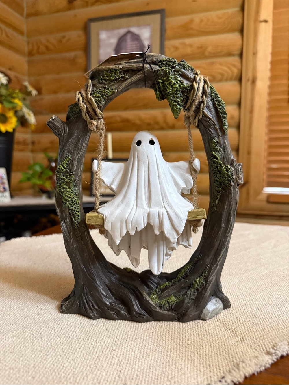 Halloween GHOST on Swing Decor